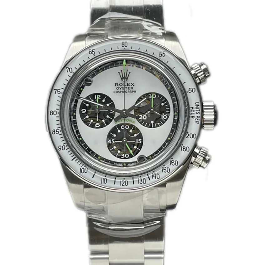 Daytona 116508 Neon Artisans de Genève Unveils White Dial in Steel