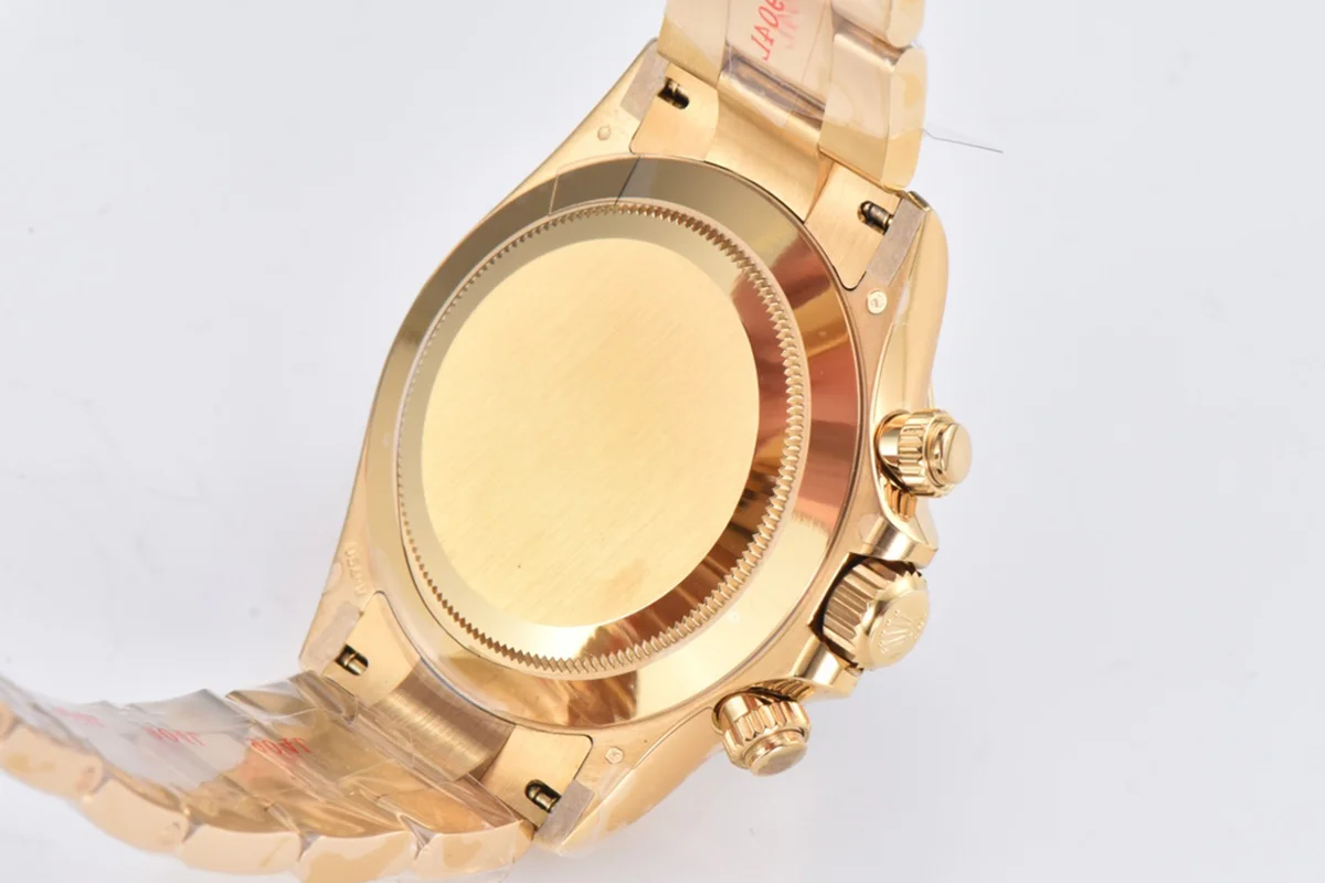 Daytona 116508 White Dial with Diamond Marker in Yellow Gold
