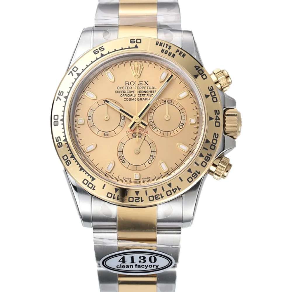 Daytona 116519 Champagne Dial in Steel/Yellow Gold