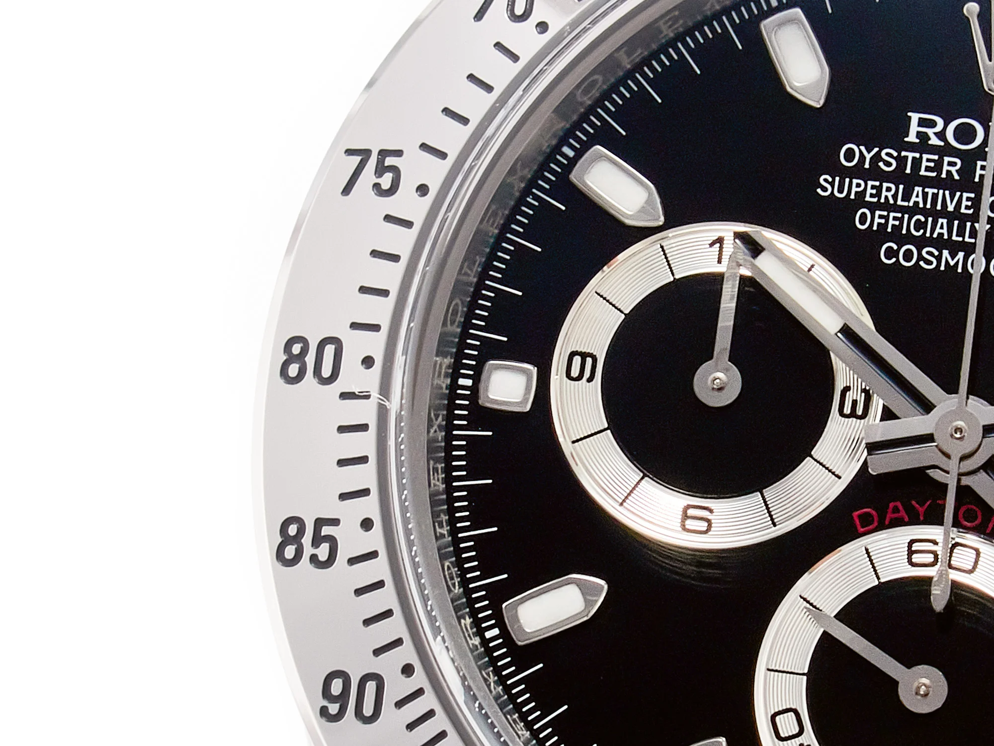 Daytona 116520 Clean 1:1 Best Edition 904L SS Case and Bracelet Black Dial SA4130 V3