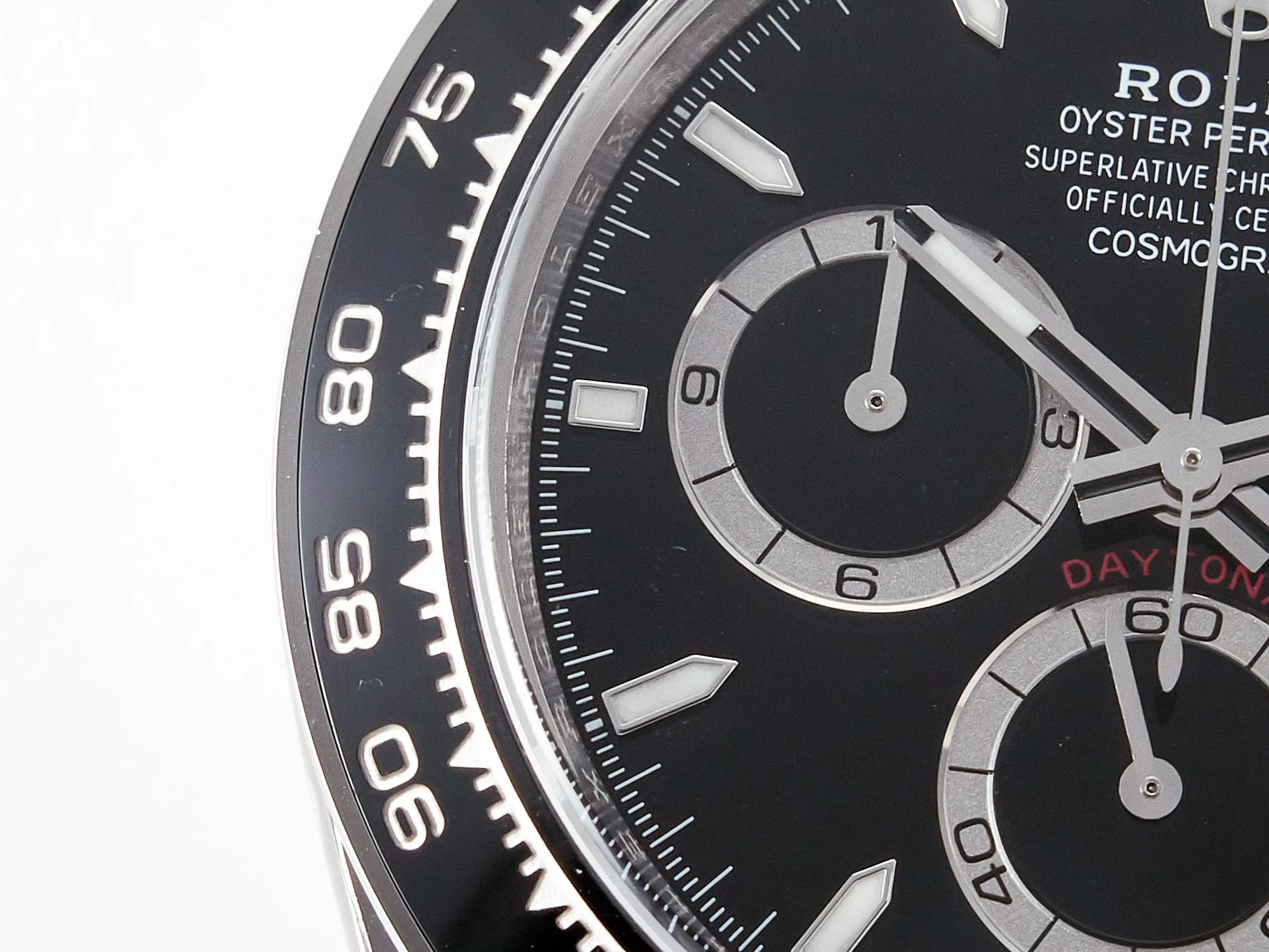 Daytona 126500 Clean 1:1 Best Edition 904L SS Case and Bracelet Black Dial SH4131