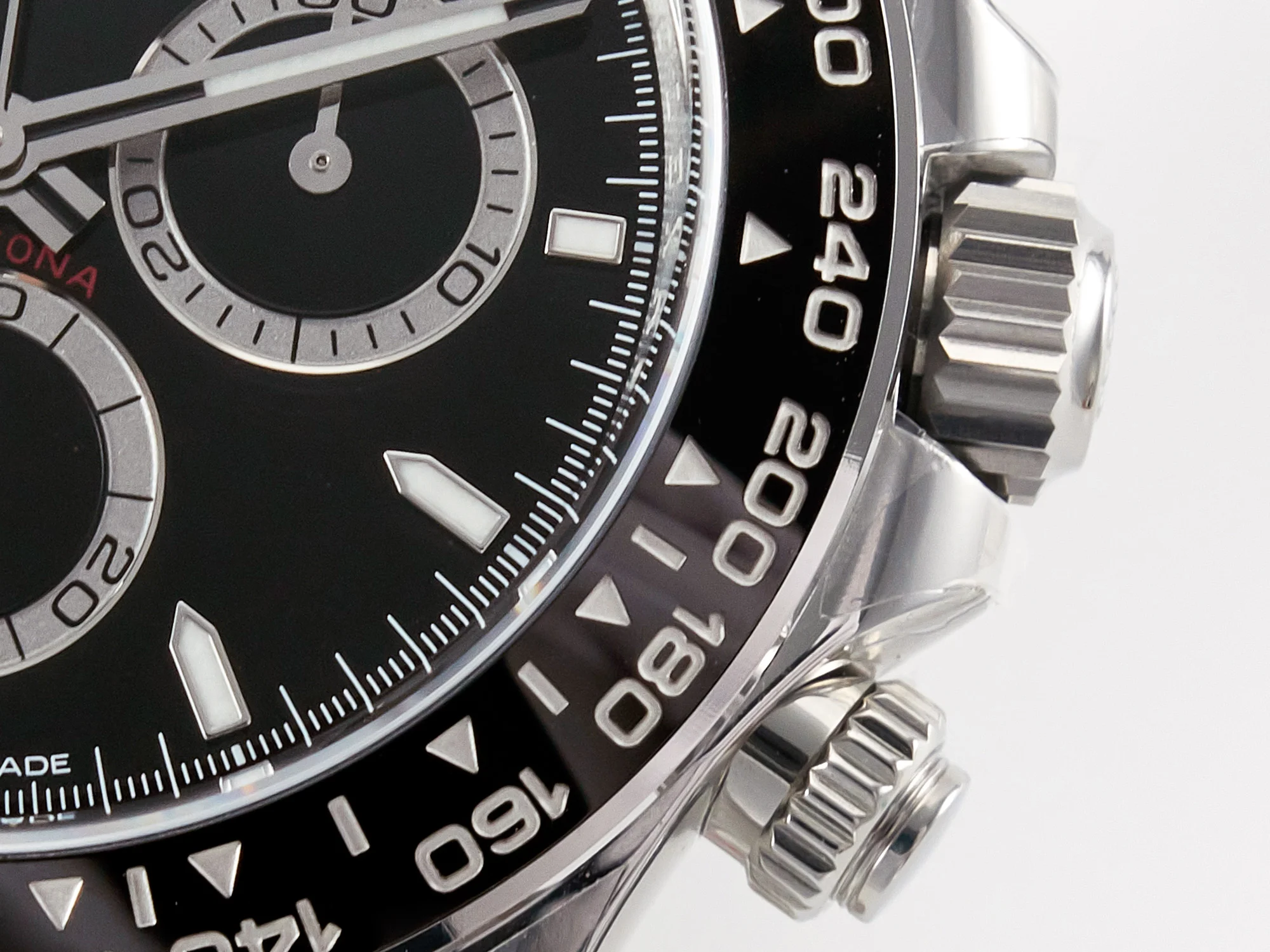 Daytona 126500 Clean 1:1 Best Edition 904L SS Case and Bracelet Black Dial SH4131