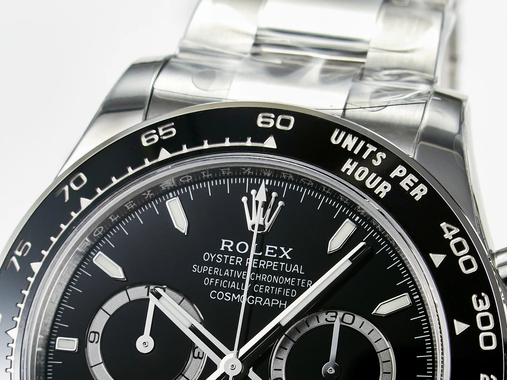 Daytona 126500 VSF 1:1 Best Edition 904L Steel Black Dial on SS Bracelet DD4131