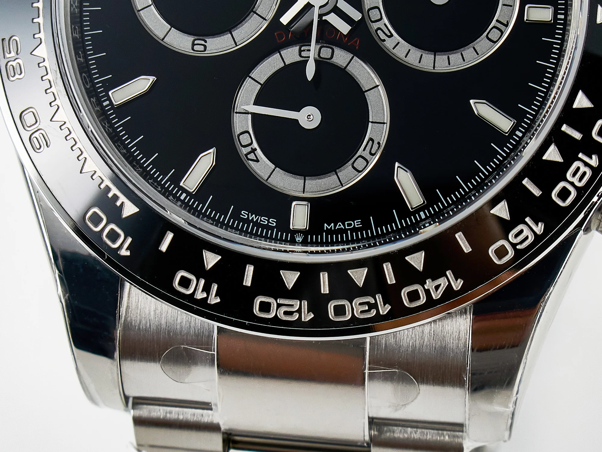 Daytona 126500 VSF 1:1 Best Edition 904L Steel Black Dial on SS Bracelet DD4131