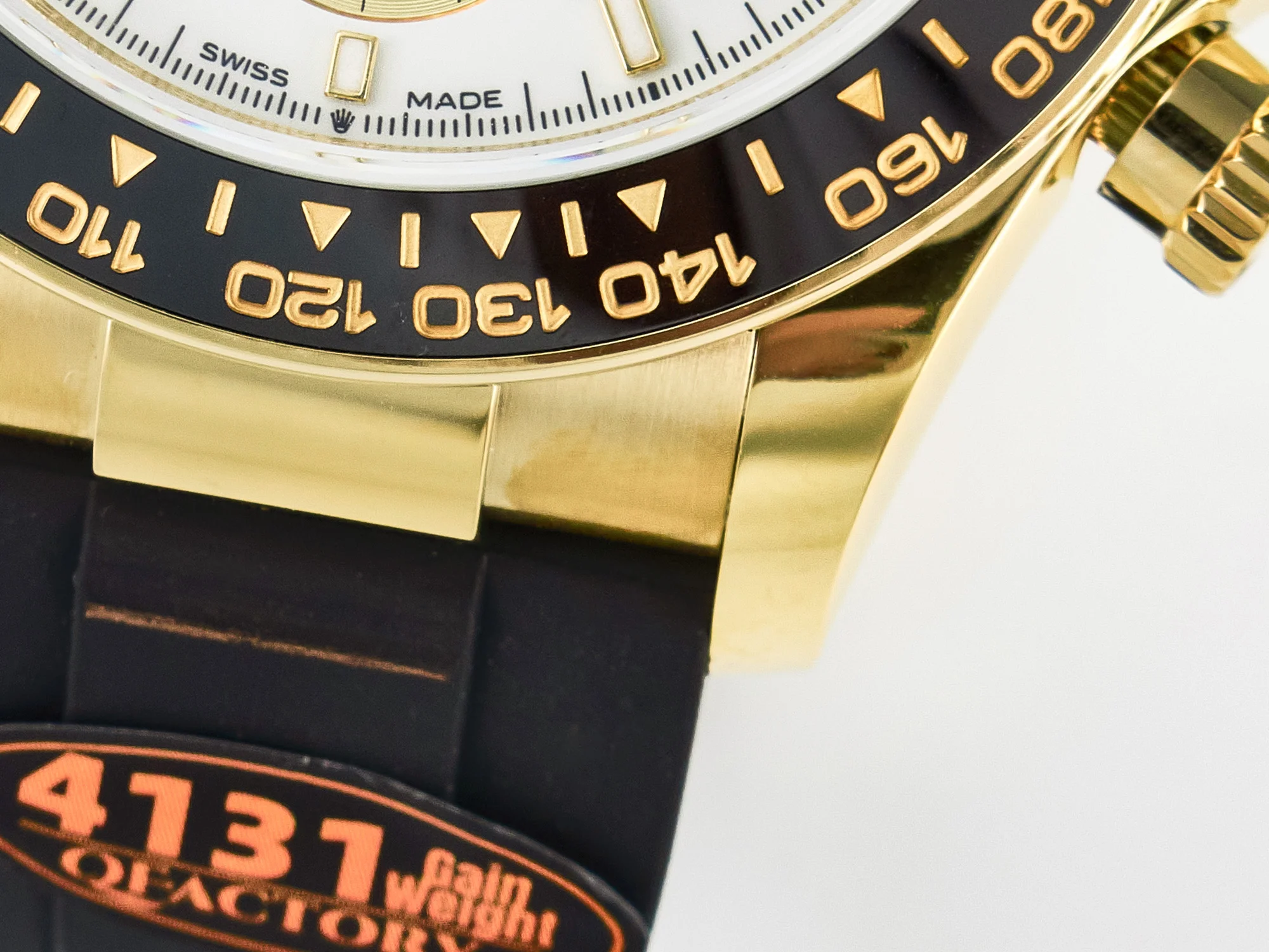Daytona 126518 QF 1:1 Best Edition White Dial on Oysterflex Strap SH4131 V6(Gain Weight)