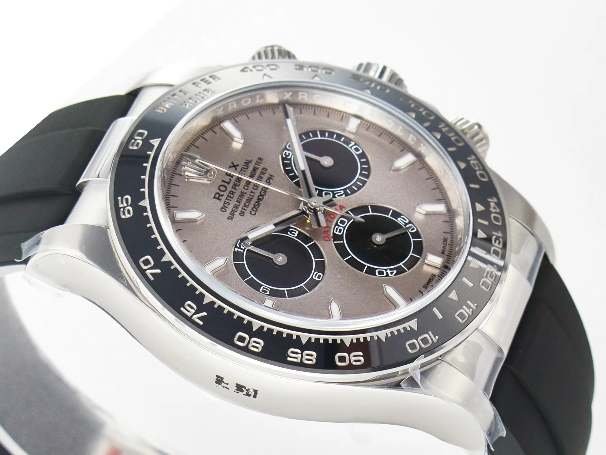 Daytona 126519 Clean 1:1 Best Edition Grey Dial on Oysterflex Rubber Strap SH4131