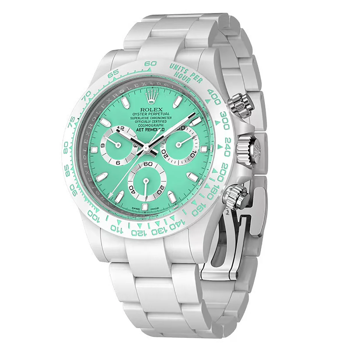 Daytona AET Biscay Green White Ceramic