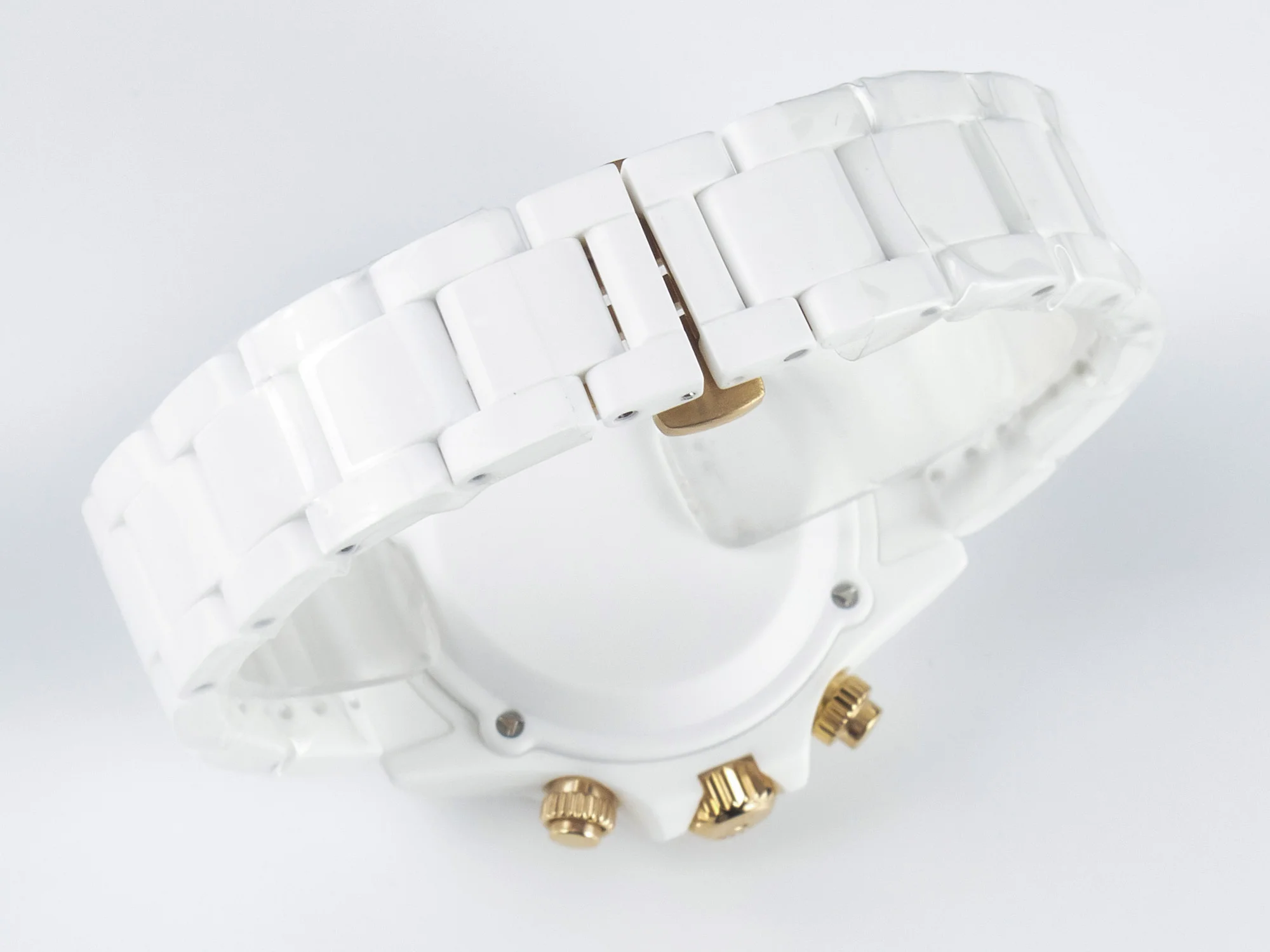 Daytona AET White Ceramic Case and Bracelet Pink Dial N6F Best Edition SA4130