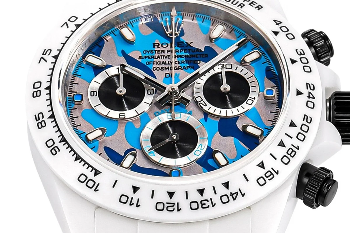 Daytona DIW Military Blue Dial in Ceramic