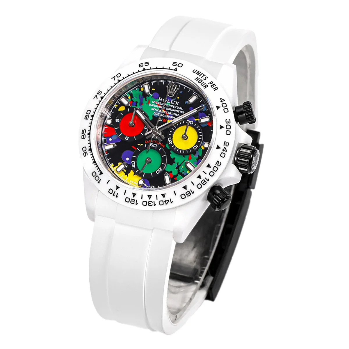 Daytona DIW Motley Dial in Ceramic