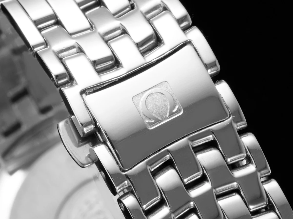 De Ville Co-Axial Chronometer 36.8mm Grey Dial in Steel on Bracelet