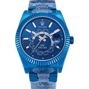 DIW Sky Dweller Blue DLC Worldtimer