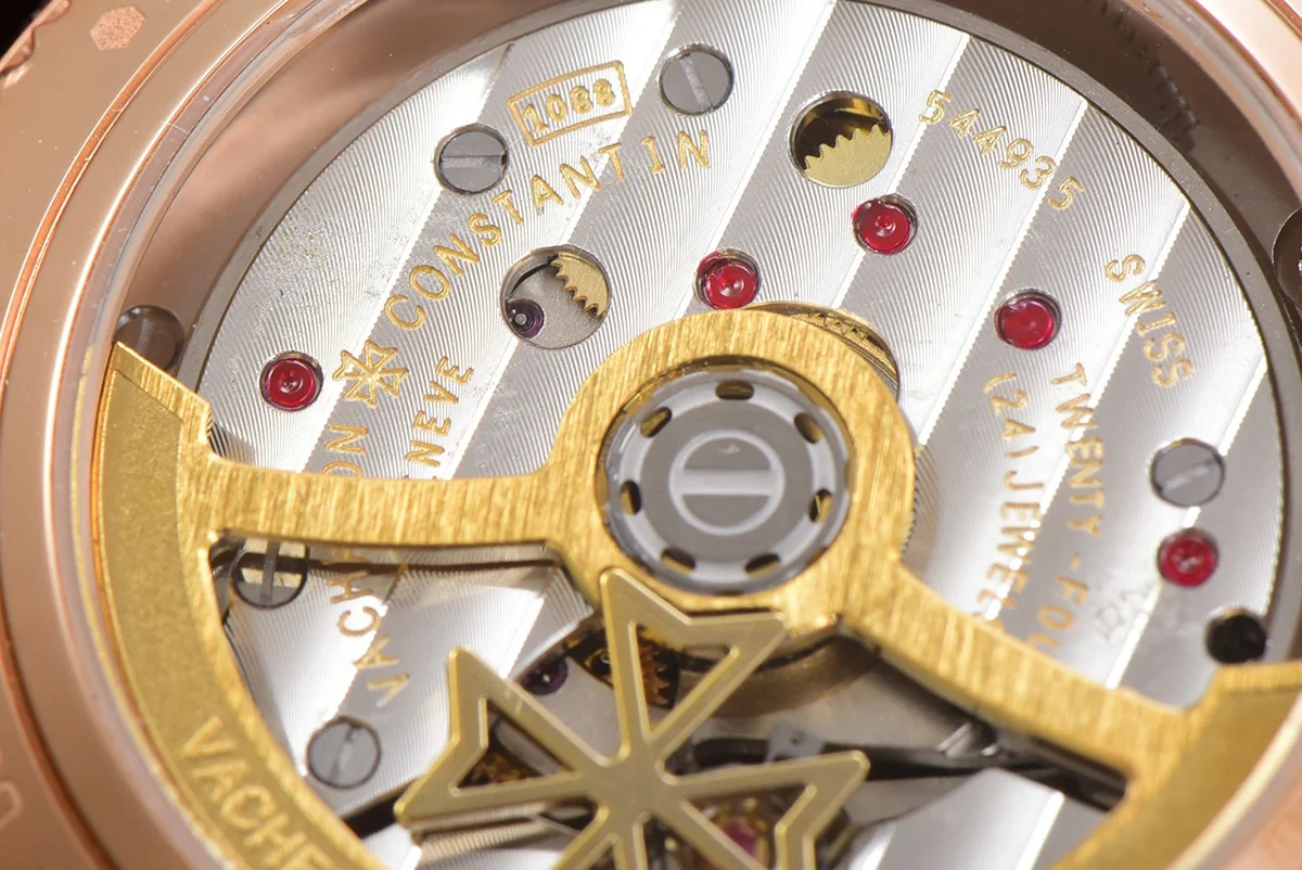 Egerie Moonphase Muse Brown Dial in Pink Gold