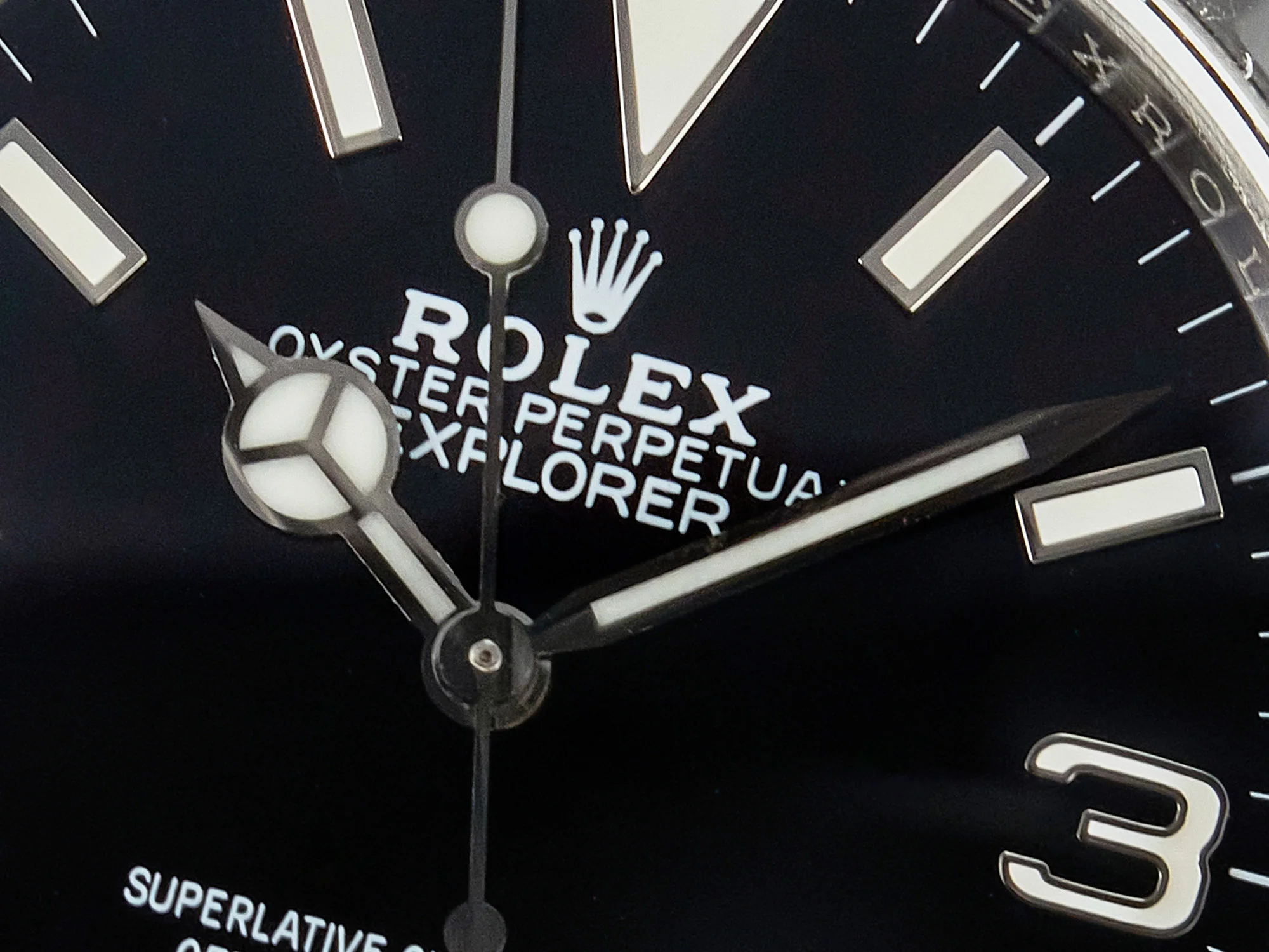 Explorer 36 904L Steel KRF 1:1 Best Edition Black Dial on SS Bracelet PT5000 V2
