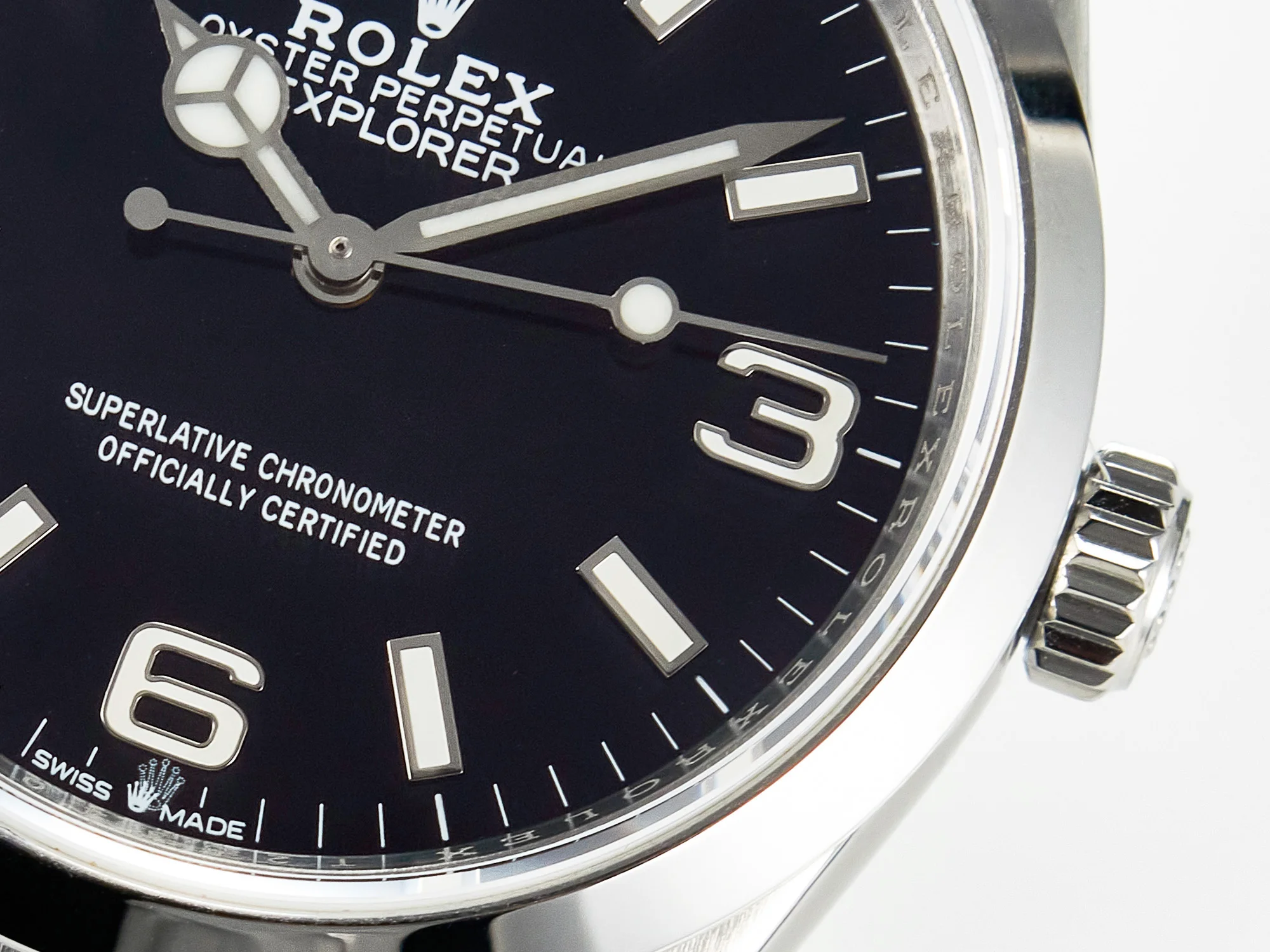 Explorer 36 904L Steel KRF 1:1 Best Edition Black Dial on SS Bracelet PT5000 V2