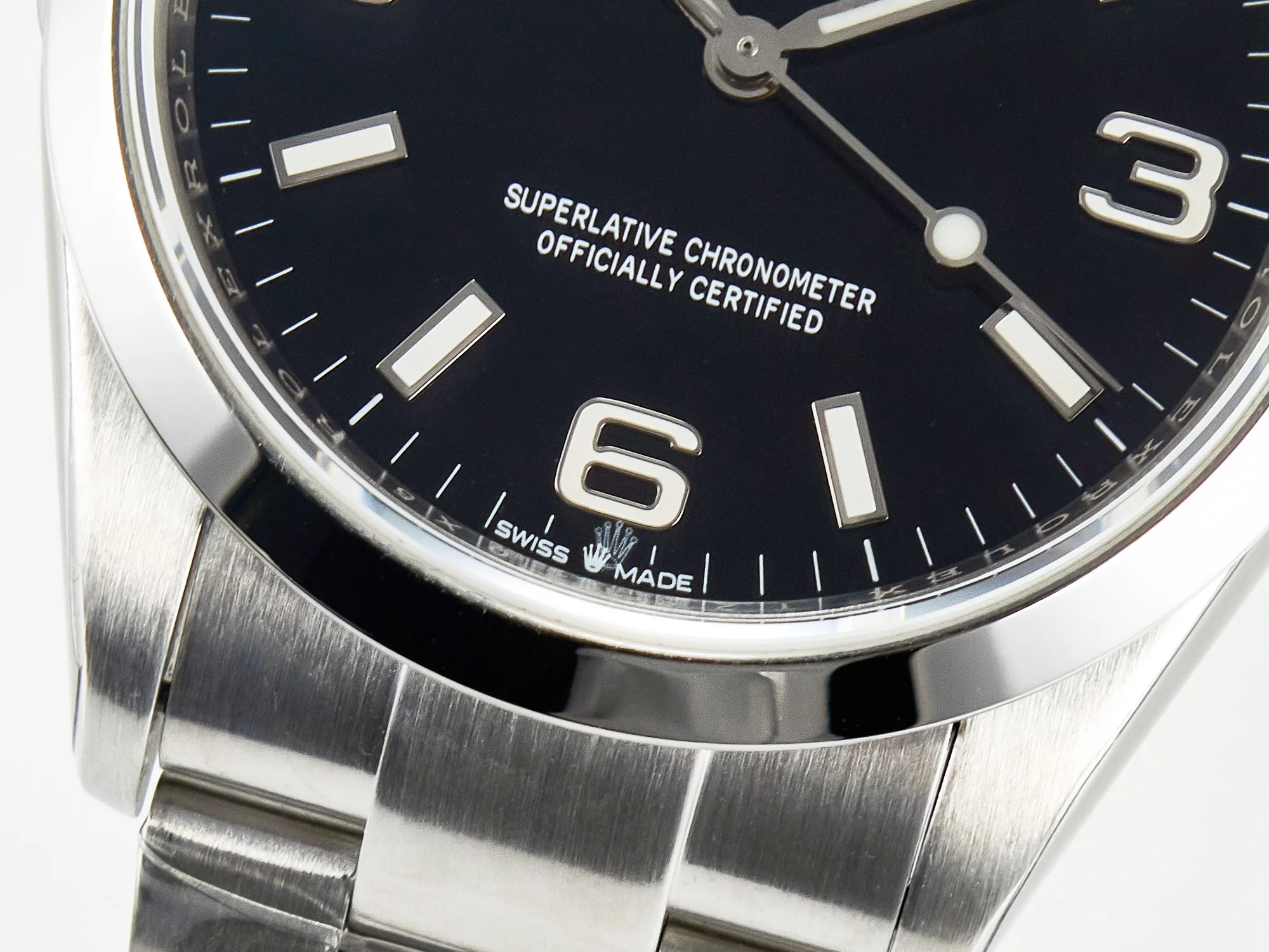 Explorer 36 904L Steel KRF 1:1 Best Edition Black Dial on SS Bracelet PT5000 V2