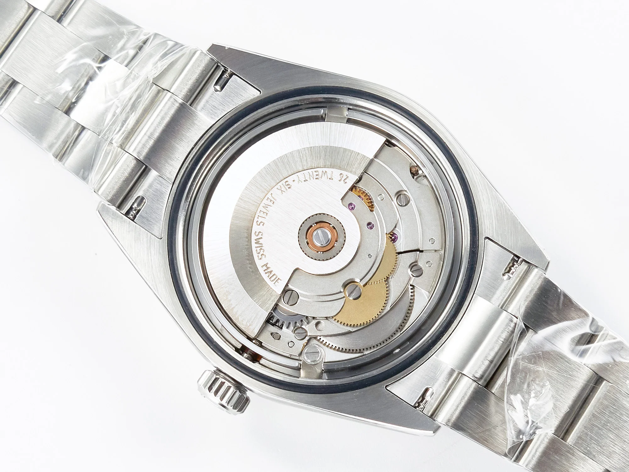 Explorer 36 904L Steel KRF 1:1 Best Edition Black Dial on SS Bracelet SW200 V2