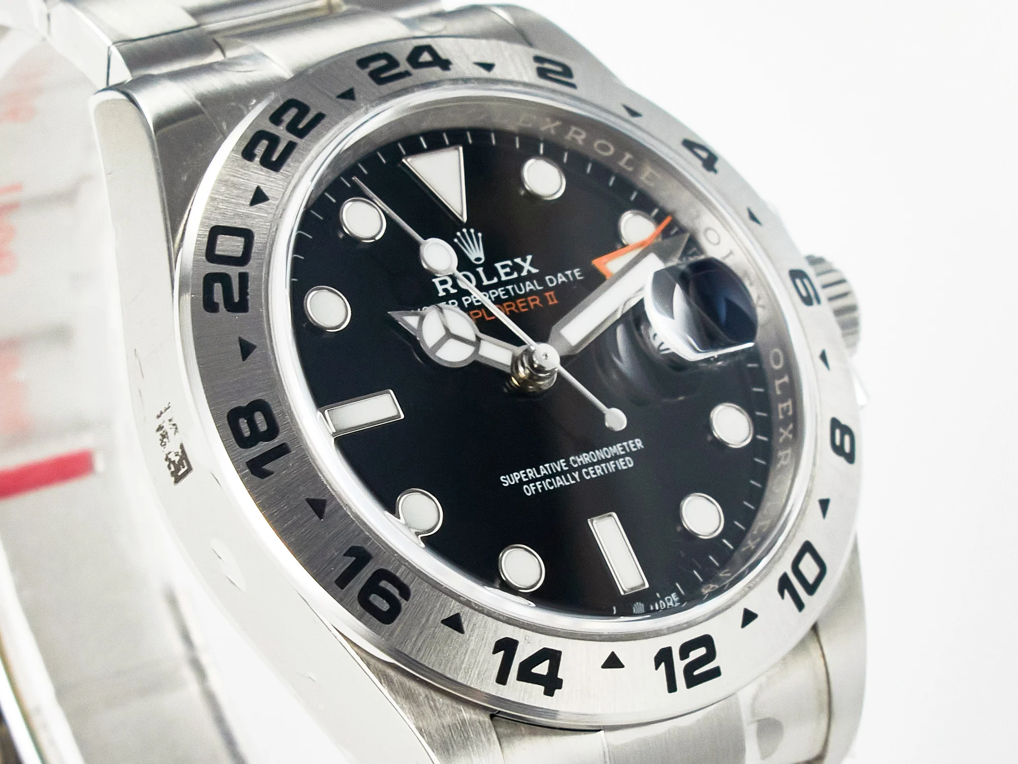 Explorer II 42mm 226570 904L SS Clean 1:1 Best Edition Black Dial on Bracelet DD3285 CHS