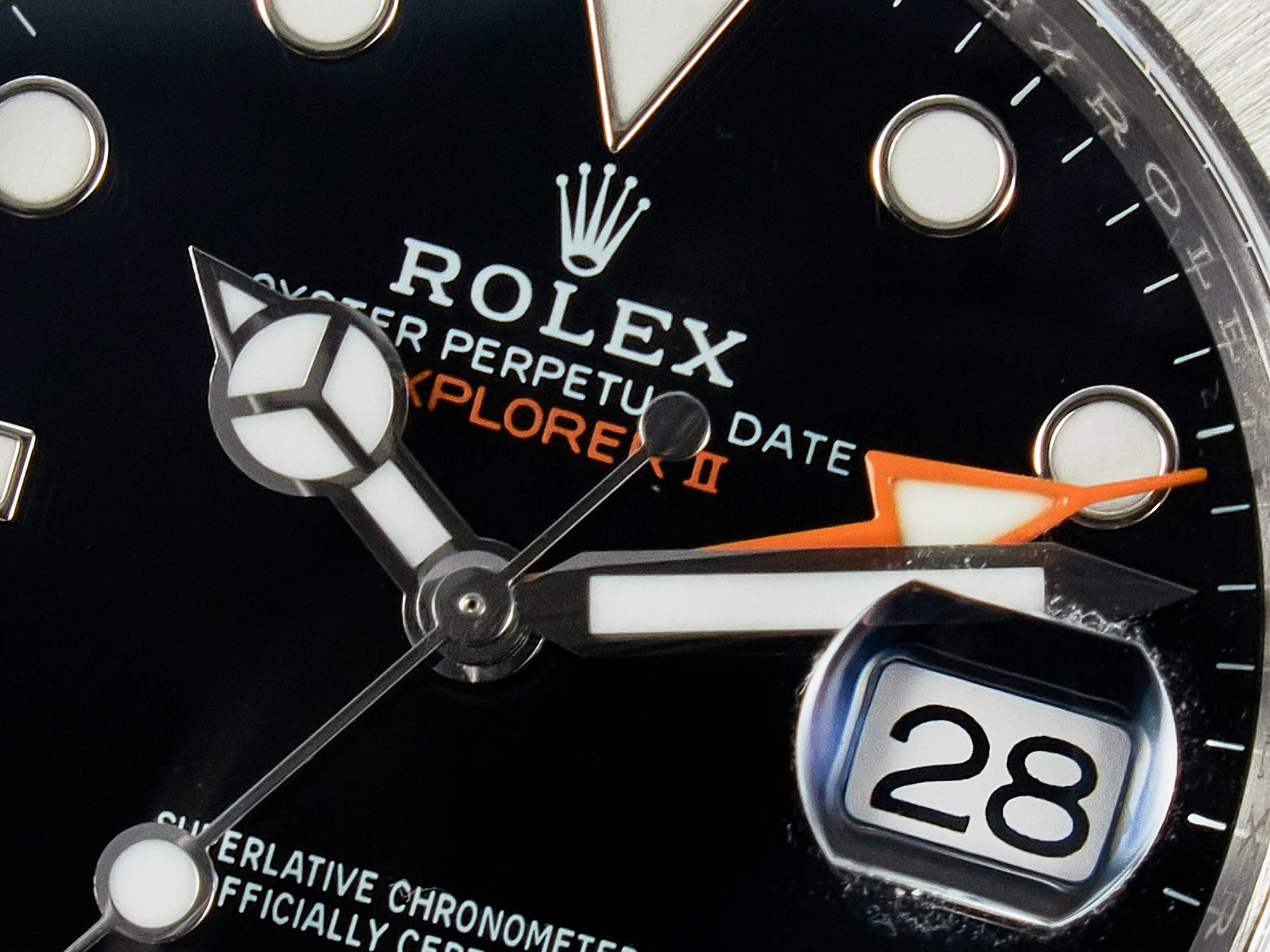 Explorer II 42mm 226570 904L SS Clean 1:1 Best Edition Black Dial on Bracelet DD3285 CHS