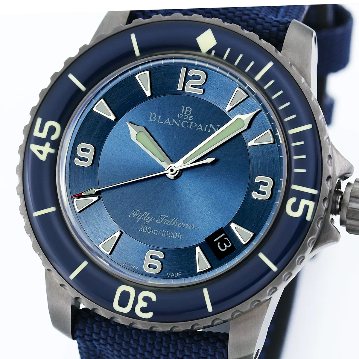 Fifty Fathoms Automatique Blue Dial Ref. 5015D 1140 52B