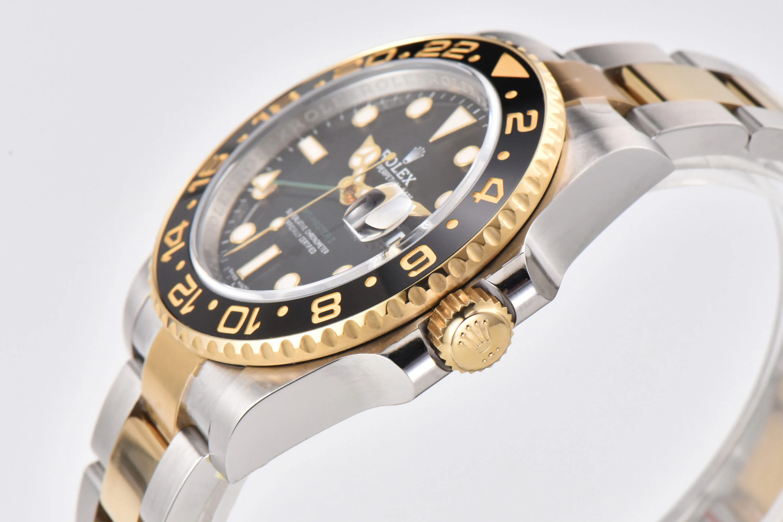 GMT Master II 116713LN in Yellow Gold and Steel