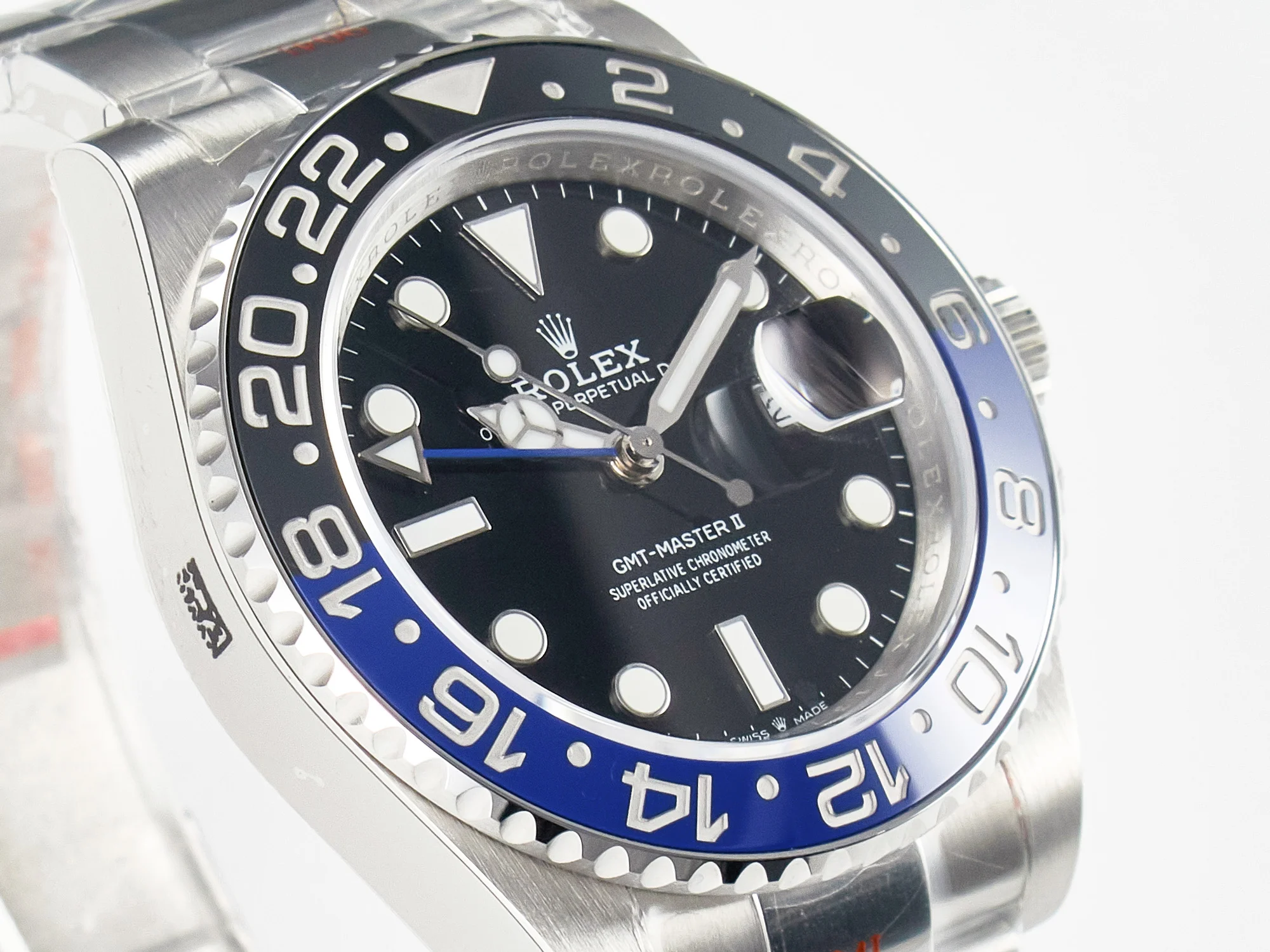 GMT-Master II 126710 BLNR Blue/Black Ceramic QF 1:1 Best Edition on Oyster Bracelet VR3285 CHS