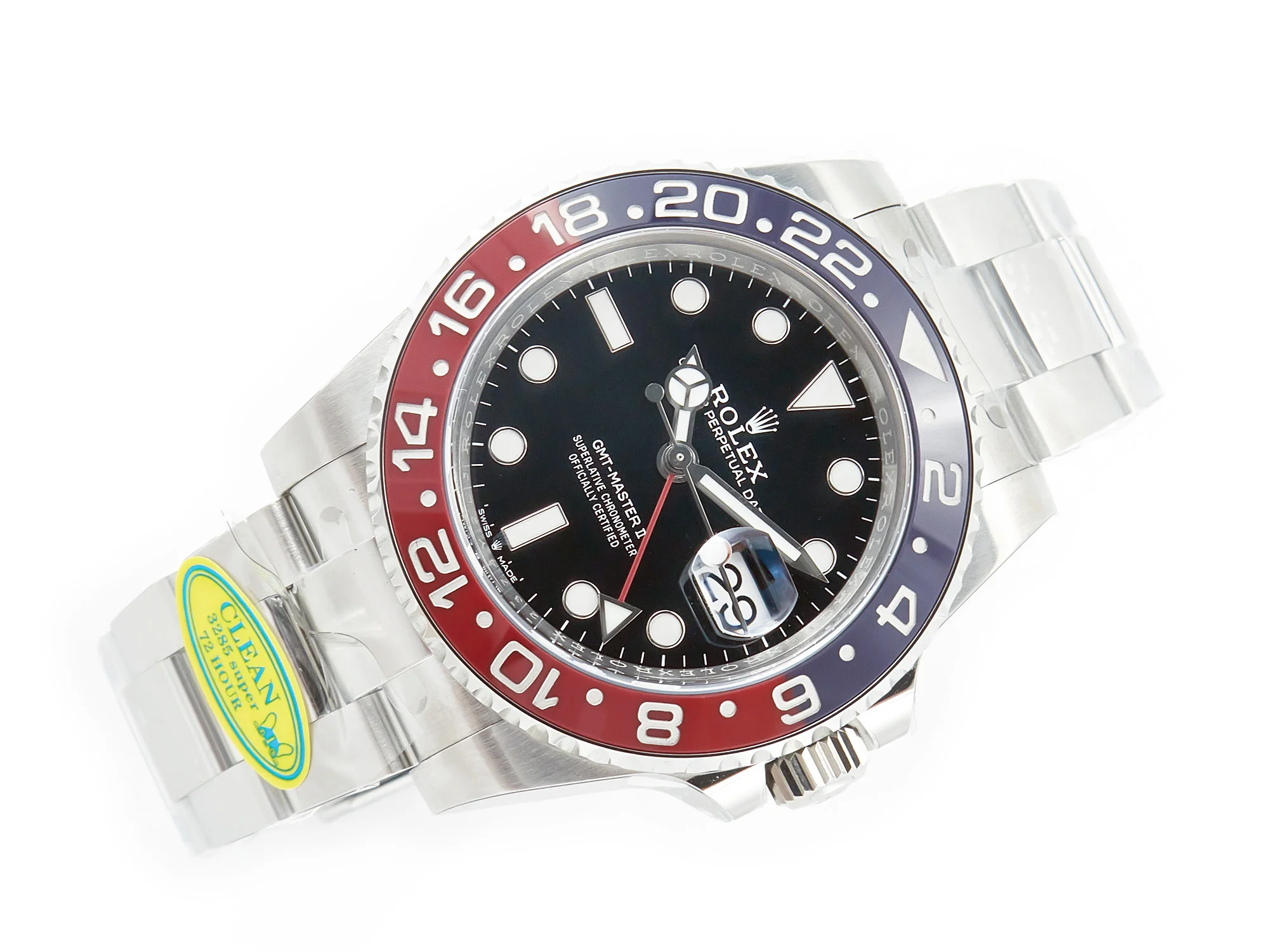 GMT-Master II 126710 BLRO Blue/Red Ceramic Clean Factory Best Edition on Oyster Bracelet DD3285 CHS V2