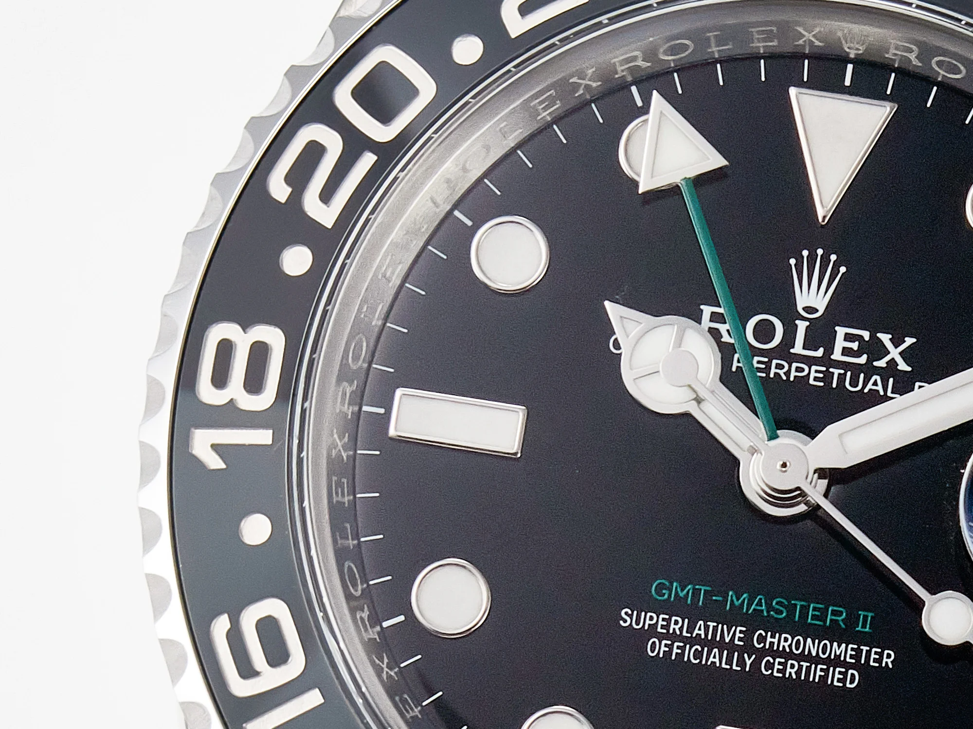 GMT-Master II 126710 GRNR Black/Gray Ceramic 904L Steel Clean 1:1 Best Edition on Oyster Strap DD3285