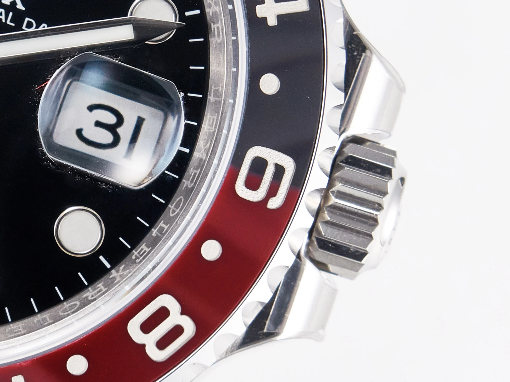 GMT-Master II 126710 LNRO Black/Red Ceramic 904L ARF 1:1 Best Edition on Oyster Bracelet SH3285 CHS V3