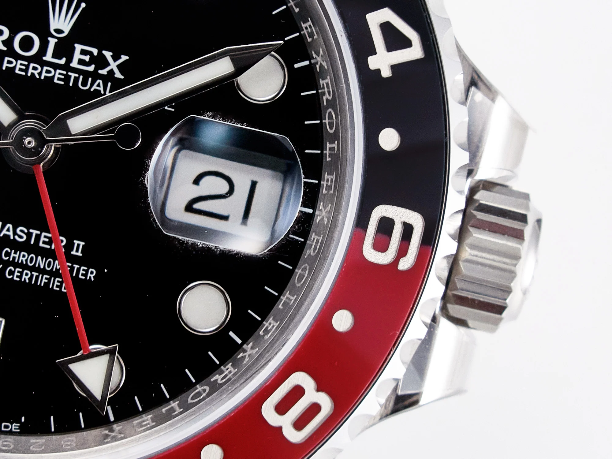 GMT-Master II 126710 LNRO Black/Red Ceramic 904L ARF 1:1 Best Edition on Jubilee Bracelet SH3285 CHS V3
