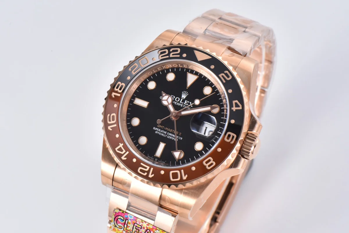 GMT Master II 126715CHNR “Rootbeer” in Everose Gold
