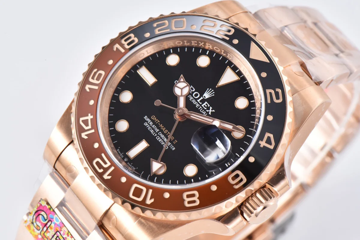 GMT Master II 126715CHNR “Rootbeer” in Everose Gold