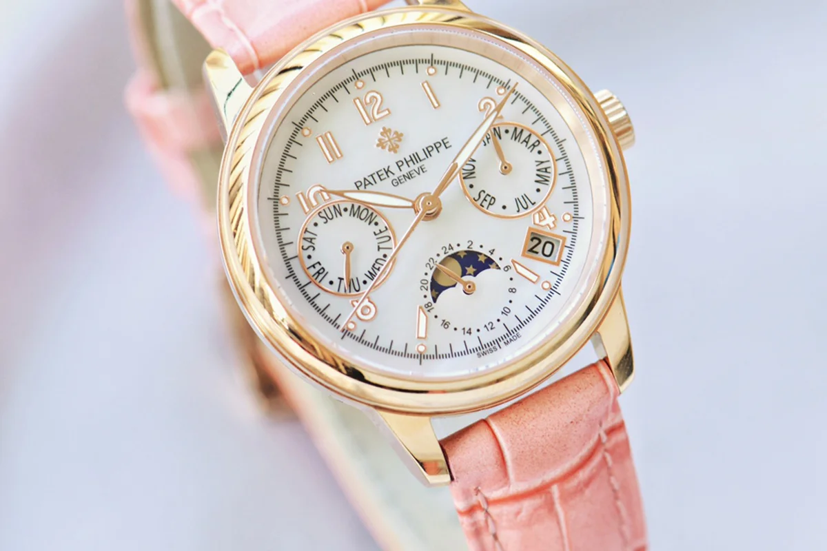 Grand Complications Ladies First Perpetual Calendar in Rose Gold on Leather Strap