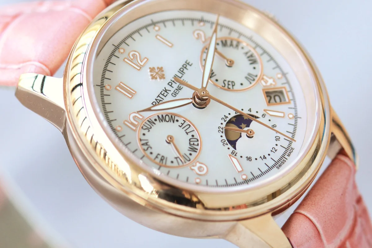 Grand Complications Ladies First Perpetual Calendar in Rose Gold on Leather Strap