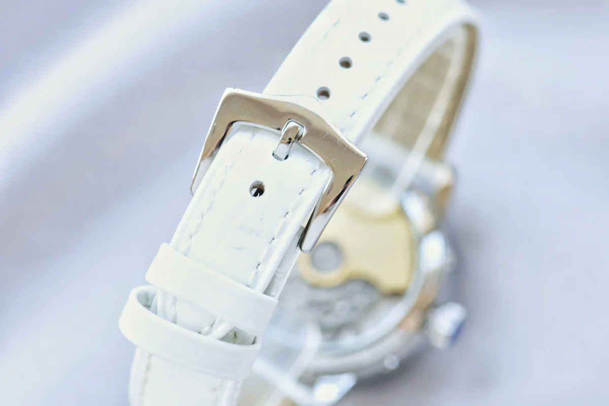 Grand Complications Ladies First Perpetual Calendar in White Gold on Leather Strap