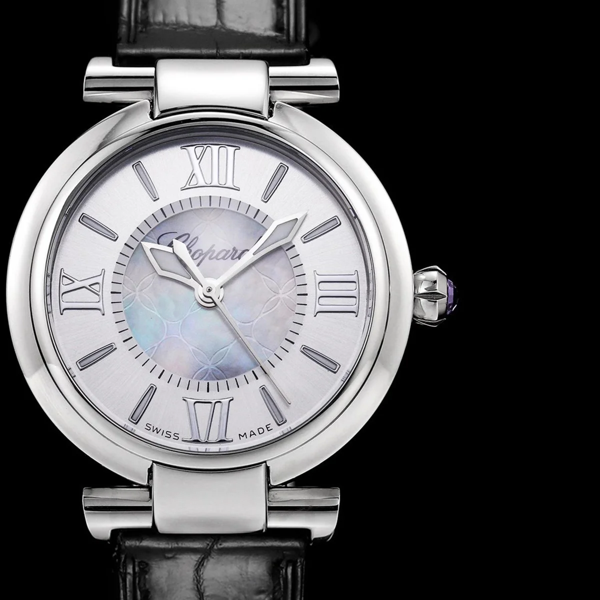 Imperiale White MOP Dial in Steel 29mm