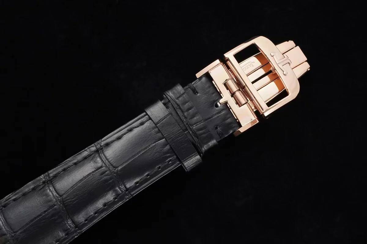 Master Control Tourbillon Black Dial in Rose Gold
