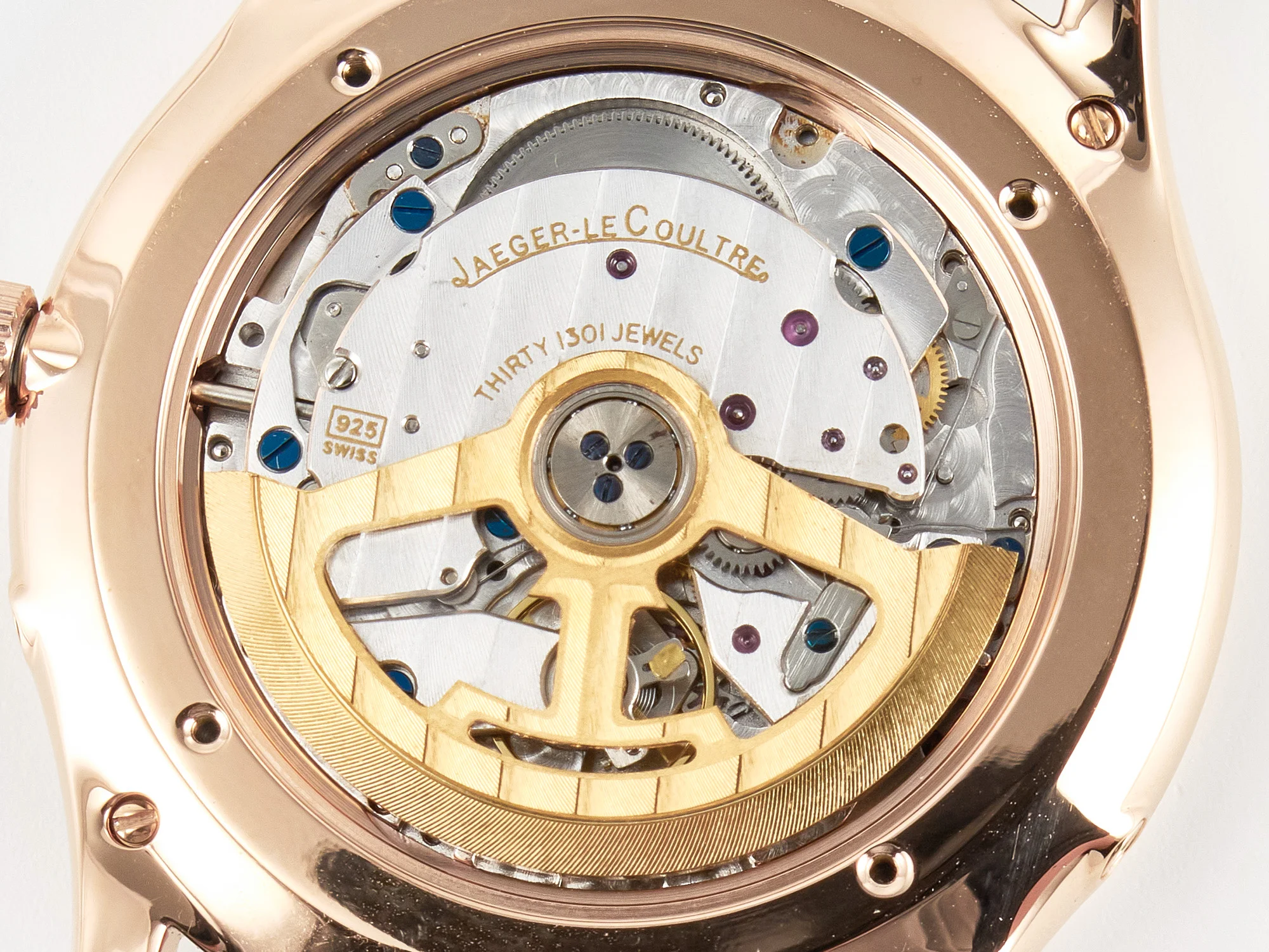 Master Ultra Thin Moon RG Z+F 1:1 Best Edition Blue Dial on Blue Leather Strap SA925 Super Clone