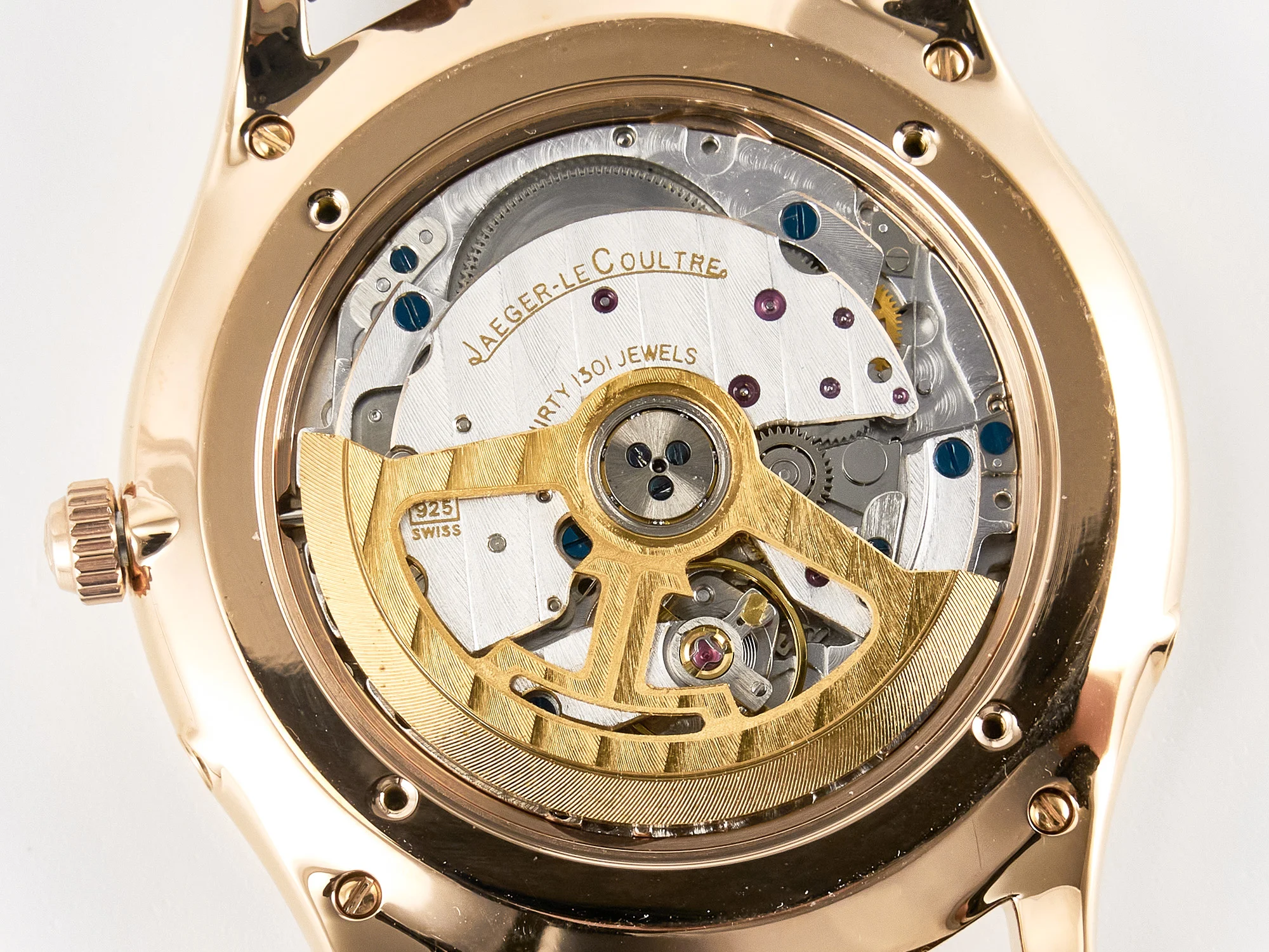 Master Ultra Thin Moon RG Z+F 1:1 Best Edition White Dial on Brown Leather Strap A925