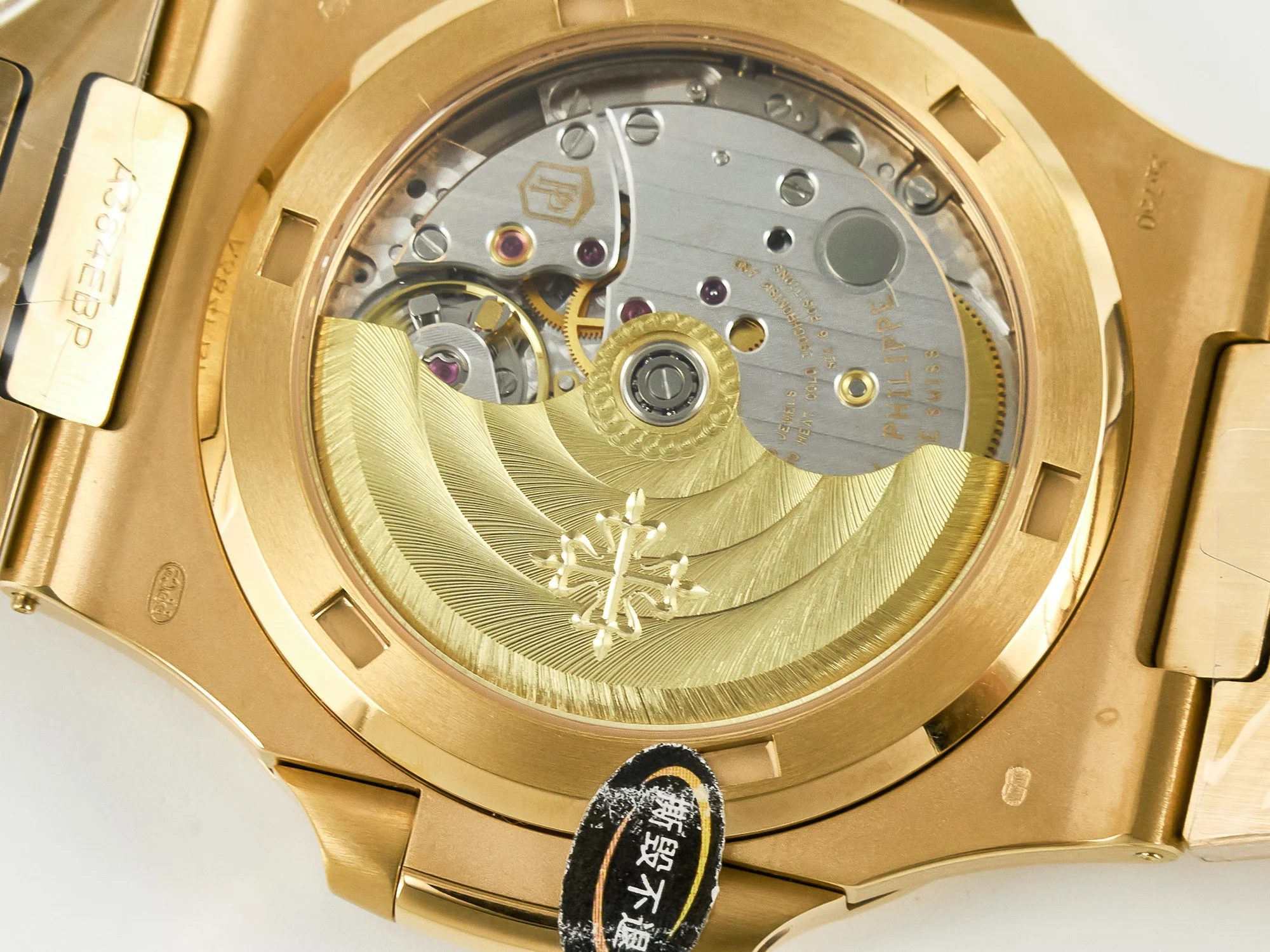 Nautilus 5711/1R-001 RG 3KF 1:1 Best Edition Brown Textured Dial on RG Bracelet Super Clone 26-330