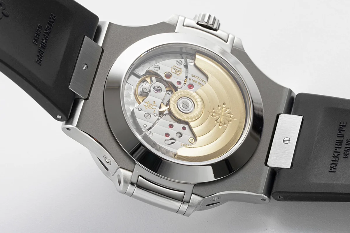Nautilus 57261A-010 White Dial in Rubber Strap