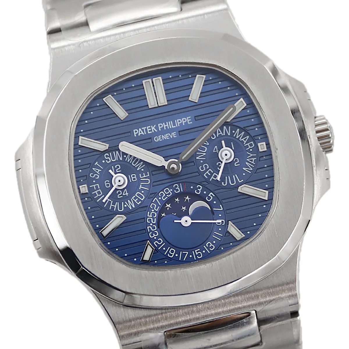 Nautilus 5740 Blue Dial in Steel