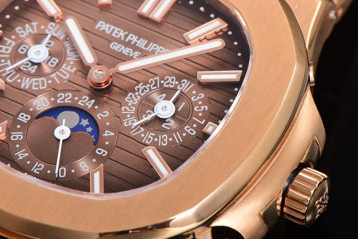 Nautilus 5740 Brown Dial in Rose Gold