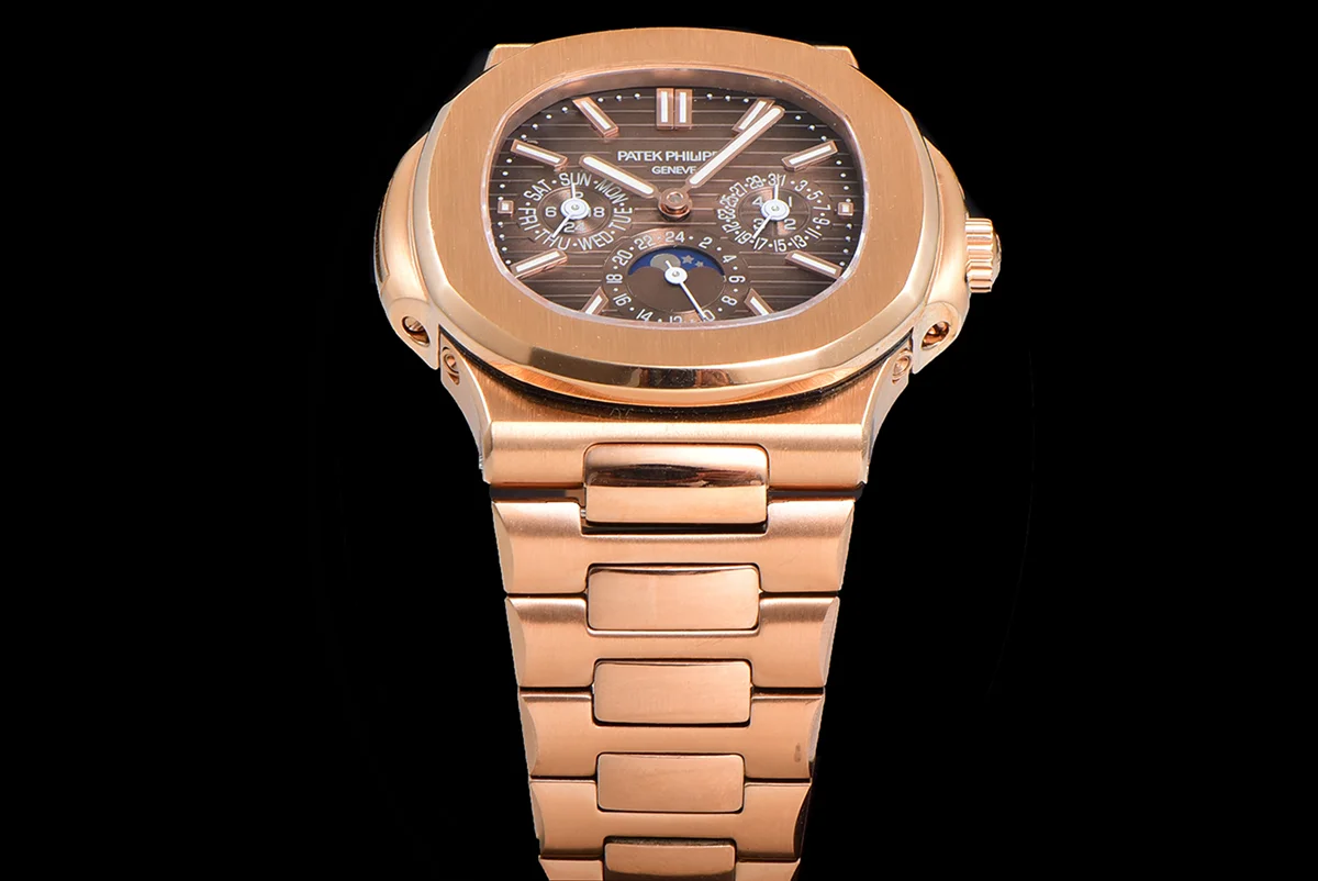 Nautilus 5740 Brown Dial in Rose Gold
