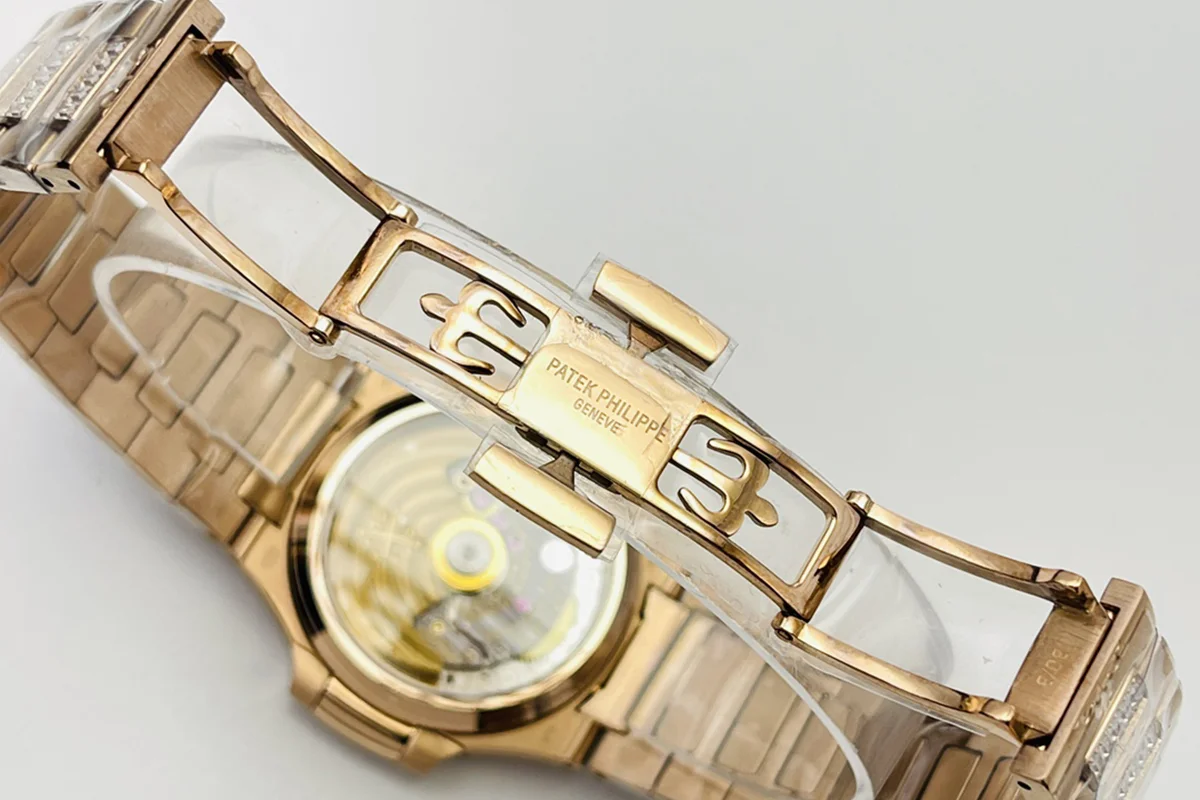 Nautilus 7118 Golden Brown Opaline Dial with Diamond Markers