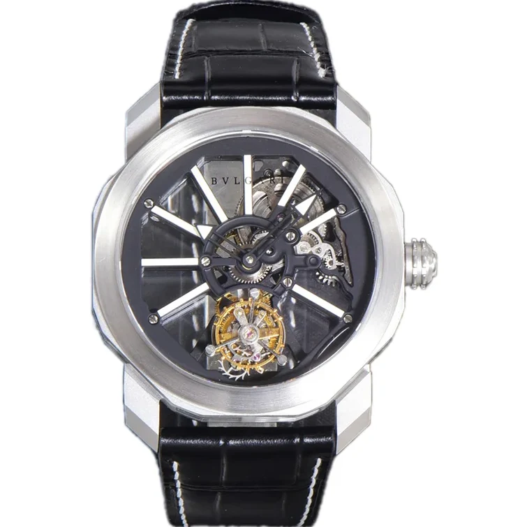 Octo Roma Watch with White Markers