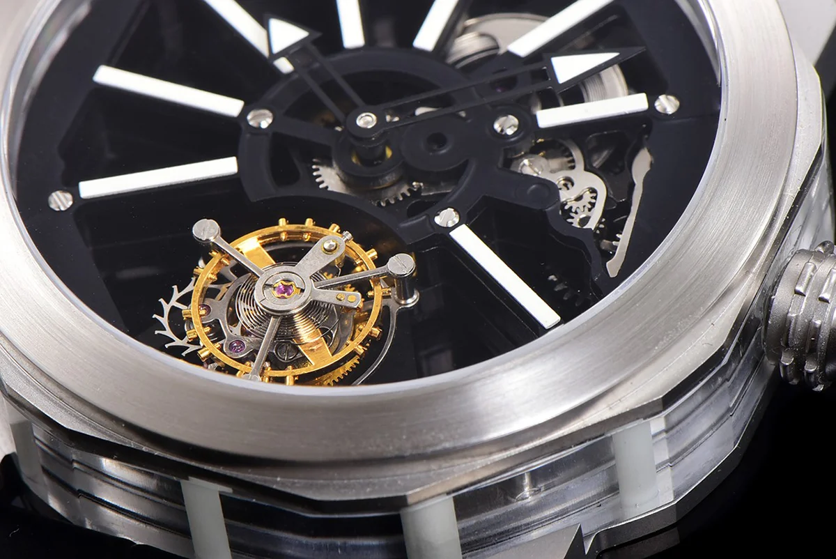 Octo Roma Watch with White Markers