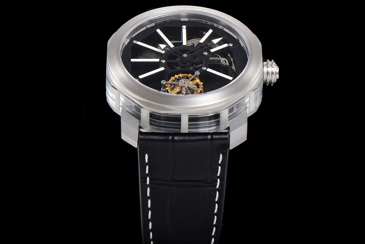 Octo Roma Watch with White Markers