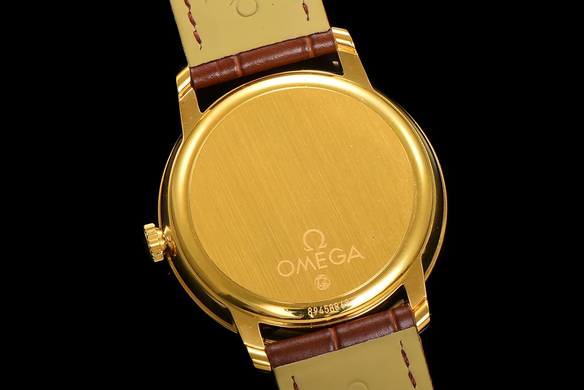 Omega De Ville Prestige Co‑Axial Master Chronometer 40mm Silver Dial in Yellow Gold