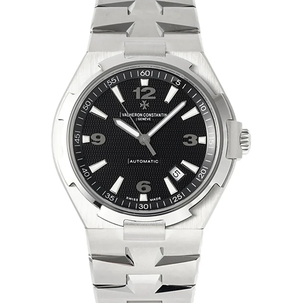 Overseas Automatic 47040 Black Dial in Steel